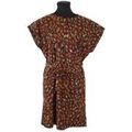 Robes sur Grenoble : Robe courte Soeur Robe en coton marron