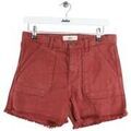 Short Bash Mini short en coton bordeaux
