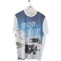Tee-shirts sur Grenoble : T-shirt Moncler T-shirt en coton blanc