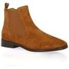 Bottines Reqin's Boots cuir velours cafe