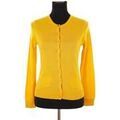 Gilets sur Grenoble : Gilet Maliparmi Cardigan en laine jaune