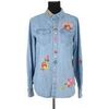 Chemise Mother Chemise en coton bleue