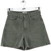 Short Chloe Stora Short en coton kaki