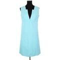 Robe courte Agnes B Robe en coton bleue