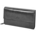 Saccoches / Etuis sur Grenoble : Porte document Katana Compagnon / Porte-ch&eacute;quier Cuir De Vachette Collet K353050 Noir