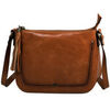 Pochette Katana Pochette Cuir De Vachette Collet V&eacute;g&eacute;tal 66820 Marron