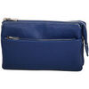 Pochette Katana Pochette En Cuir De Vachette Grain&eacute; 69600 Bleu
