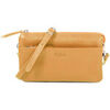 Pochette Katana Pochette En Cuir De Vachette Grain&eacute; 69600 Dor&eacute;