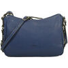 Pochette Katana Pochette En Cuir De Vachette Grain&eacute; 69904 Bleu
