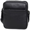 Sacoche Katana Pochette Port&eacute;e Travers Cuir De Vachette Grain&eacute; 89621 Noir
