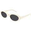 Lunettes de soleil Saint Laurent SL 567 Lunettes de soleil, Avoire/Noir, 51 mm
