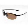 Lunettes de soleil Maui Jim polaris&eacute;es HO'OKIPA NOIR BRILLANT/HCL BRONZE H407/02 Multicolore