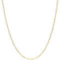Collier Orusbijoux Collier Argent Dor&eacute; Maille Diamant&eacute; Dor&eacute; Grenoble