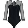 Culottes & autres bas
sur Grenoble : Bodys Lisca Body br&eacute;silien sans armatures manches trois-quarts ADVENTURE Noir