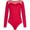 Maillots de corps Lisca Body manches longues ROXANNE Rouge