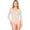 Maillots de corps Luna Splendida Body manches longues MICRO TOUCH COMFORT Splendida Beige