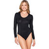 Maillots de corps Luna Splendida Body manches longues MICRO TOUCH COMFORT Splendida Noir
