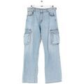 Jeans flare / larges Manoush Jean large en coton bleu Grenoble