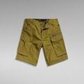 Short G-Star Raw D08566 D384 RIPSTOP - ROVIC ZIP RLXD-248 TOBACCO Grenoble