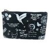 Porte-monnaie Frida Kahlo Accessoires pour femmes k4986 noir