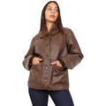 Vestes sur Grenoble : Veste La Modeuse Manteaux pour femme - Marron -