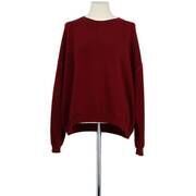 Pull Vintage Pull en coton rouge