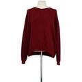 Pull Vintage Pull en coton rouge