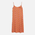 Robe Oxbow Robe bretelles lin imprim&eacute; AZULEJO Rouge