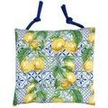 Linge de maison sur Grenoble : Galettes de chaise Signes Grimalt Coussin Jaune 40x40 cm. . Maison & D&eacute;co> Galettes de chaise.