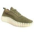 Baskets femme sur Grenoble : Baskets basses Bienve Chaussure femme kaki ha-5082
