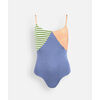 Maillots de bain Oxbow Maillot 1 pi&egrave;ce patchwork REMIX Multicolore