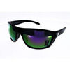 Lunettes de soleil Loubsol Adulte Rift L391001 noir cat&eacute;gorie 4 Miroir Violet Multicolore