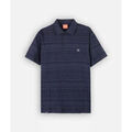 Polo Oxbow Polo imprim&eacute; manches courtes LINEUP Bleu