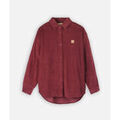 Chemise Oxbow Chemise velours cotel&eacute; CORD Marron Grenoble