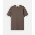 T-shirt Oxbow Tee-shirt uni brod&eacute;rie 4flo TEBAZ Vert
