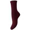Chaussettes Pieces CHAUSSETTES - TAWNY PORT / DETAIL TONED LUREX - Unique Grenoble