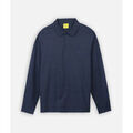 Polo Oxbow Polo manches longues texture NAVAL