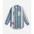 Chemises sur Grenoble : Chemise Oxbow Chemise Denim ray&eacute;e STRIPE Multicolore