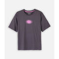 T-shirt Oxbow Tee-shirt print&eacute; devant et dos SPIRAL Gris