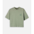 Tee-shirts sur Grenoble : T-shirt Oxbow Tee-shirt boxy ROSE