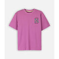 Tee-shirts sur Grenoble : T-shirt Oxbow Tee-shirt print&eacute; poitrine et dos BOTANY Violet