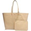 Sac a main Lacoste Sac cabas Ref 62243 N17 Farine 40*33,5*20 cm