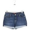 Short 7 for all Mankind Mini short en coton bleu