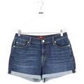 Short 7 for all Mankind Mini short en coton bleu