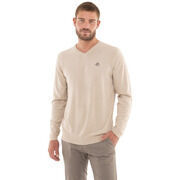 Pull Just Emporio - Pull col en v - beige
