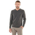 Pull Just Emporio - Pull col en v - anthracite