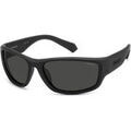 Lunettes de soleil Polaroid PLD 2166/S Lunettes de soleil, Noir/Gris, 62 mm Grenoble