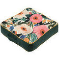 Linge de maison sur Grenoble : Coussins Stof Coussin de sol fleuri vert 40 cm Vert 40x40 cm. . Maison & D&eacute;co > Coussins.