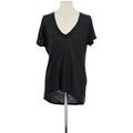 T-shirt Iro T-shirt en coton noir Grenoble