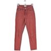 Jeans mom Bimba Y Lola Jean slim en coton rouge